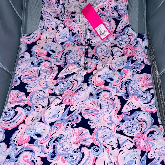 Lilly Pulitzer NWT Essie Top It’s For Shore $58 Size XXS - Picture 2 of 10